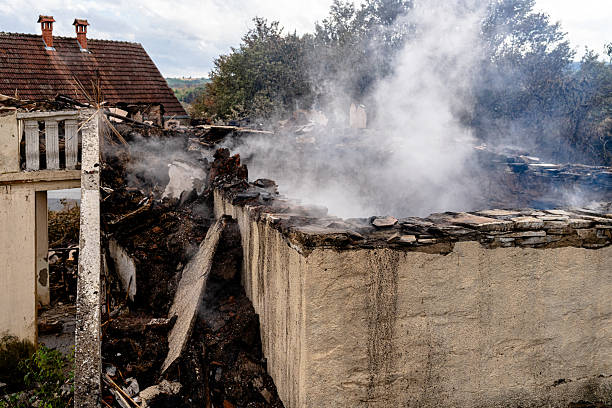 Professional Emergency Fire Cleanup technician working in Bellmawr, NJ